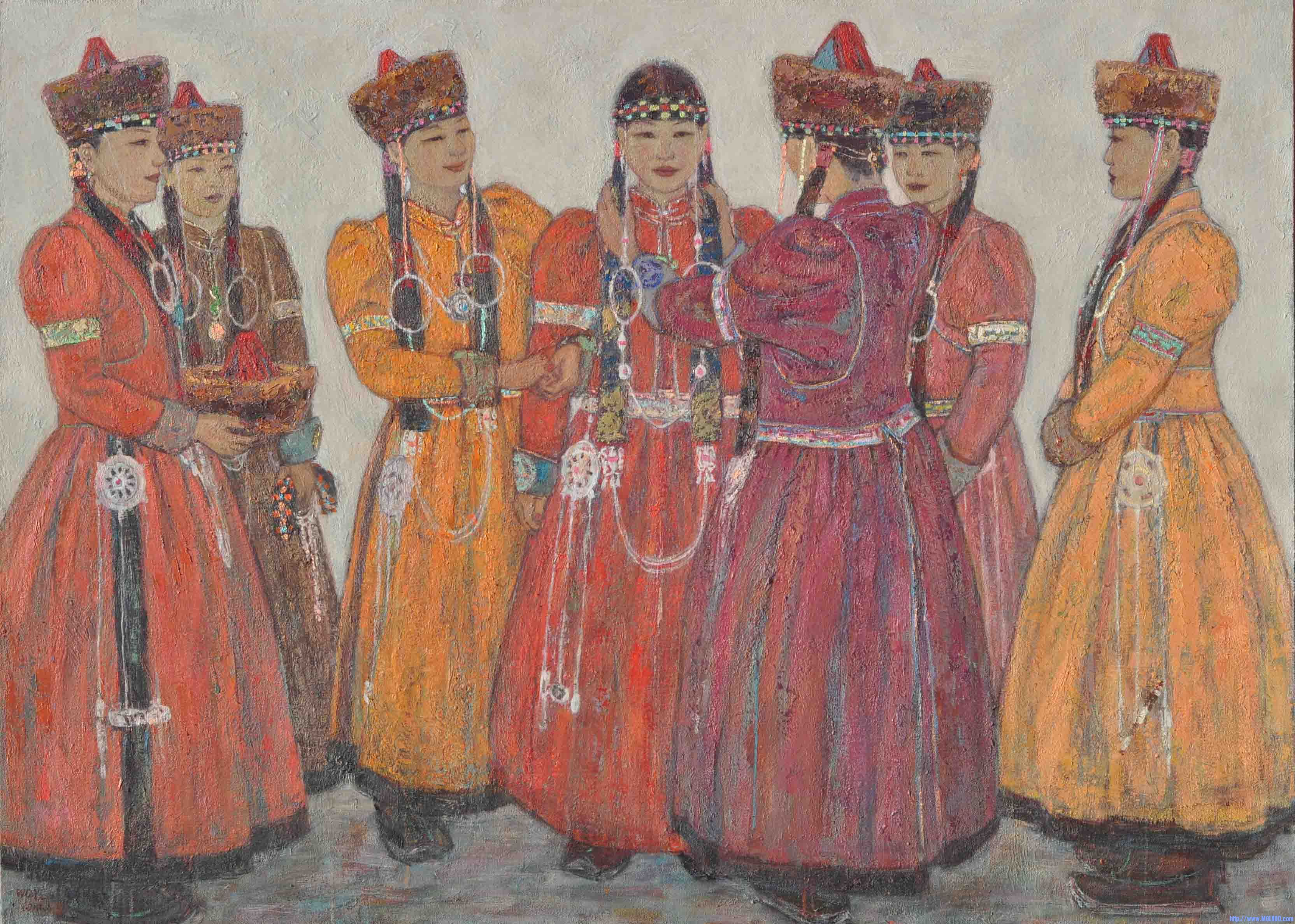 ����һ�� ���������ظ�Ů���ޡ� (180x130cm)  2010��.jpg